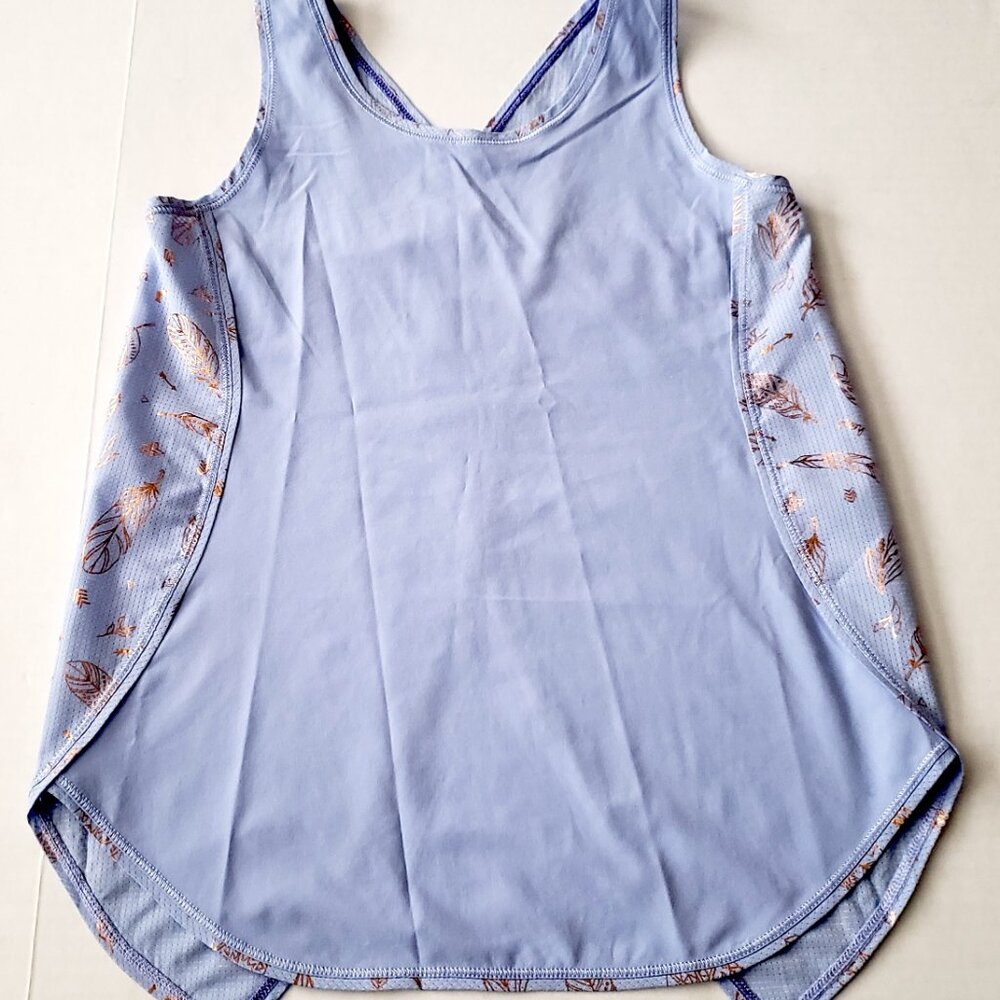 NWOT Ivivva by Lululemon Youth Criss Cross Open Back Tank Top